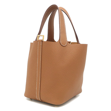 エルメス HERMES ピコタンロック 18 PM ゴールド トリヨンクレマンス ハンドバッグ ゴールド金具 新品 未使用 2025年製