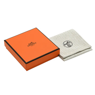 エルメス HERMES ポップアッシュ ミニ ペンダント ニューゴールド×ゴールド GP ラッカー ネックレス Hモチーフ 茶 新品 未使用