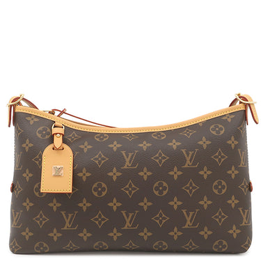 ルイヴィトン LOUIS VUITTON キャリーオール EW M28101 モノグラム モノグラムキャンバス ショルダーバッグ ゴールド金具 茶