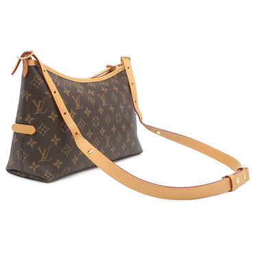 ルイヴィトン LOUIS VUITTON キャリーオール EW M28101 モノグラム モノグラムキャンバス ショルダーバッグ ゴールド金具 茶
