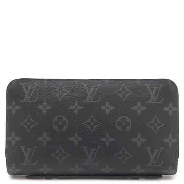 ルイヴィトン LOUIS VUITTON ジッピーXL M61698 モノグラムエクリプス モノグラムエクリプス 長財布 シルバー金具 黒 ラウンドファスナー
