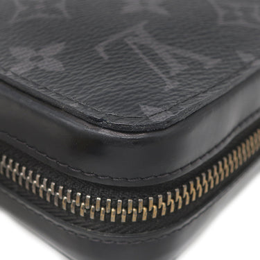 ルイヴィトン LOUIS VUITTON ジッピーXL M61698 モノグラムエクリプス モノグラムエクリプス 長財布 シルバー金具 黒 ラウンドファスナー