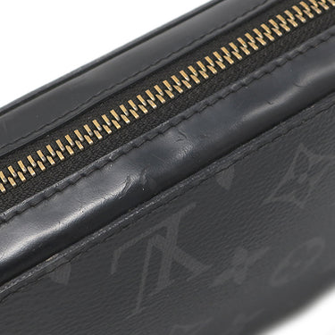 ルイヴィトン LOUIS VUITTON ジッピーXL M61698 モノグラムエクリプス モノグラムエクリプス 長財布 シルバー金具 黒 ラウンドファスナー