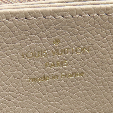 ルイヴィトン LOUIS VUITTON ジッピー ウォレット M28793 トゥルトレール クレーム モノグラムアンプラント 長財布 ゴールド金具 ラウンドファスナー