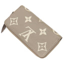 ルイヴィトン LOUIS VUITTON ジッピー ウォレット M28793 トゥルトレール クレーム モノグラムアンプラント 長財布 ゴールド金具 ラウンドファスナー