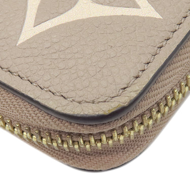 ルイヴィトン LOUIS VUITTON ジッピー ウォレット M28793 トゥルトレール クレーム モノグラムアンプラント 長財布 ゴールド金具 ラウンドファスナー