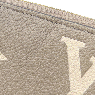 ルイヴィトン LOUIS VUITTON ジッピー ウォレット M28793 トゥルトレール クレーム モノグラムアンプラント 長財布 ゴールド金具 ラウンドファスナー