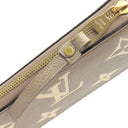 ルイヴィトン LOUIS VUITTON ジッピー ウォレット M28793 トゥルトレール クレーム モノグラムアンプラント 長財布 ゴールド金具 ラウンドファスナー