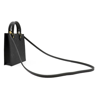 ルイヴィトン LOUIS VUITTON プティット サックプラ M81417 ノワール モノグラムアンプラント 2WAYバッグ ゴールド金具 黒 ショルダー