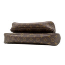ルイヴィトン LOUIS VUITTON ミュルティ ポシェット アクセソワール M44813 カーキ モノグラムキャンバス ショルダーバッグ ゴールド金具 ポーチ