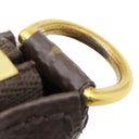 ルイヴィトン LOUIS VUITTON ミュルティ ポシェット アクセソワール M44813 カーキ モノグラムキャンバス ショルダーバッグ ゴールド金具 ポーチ