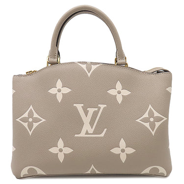 ルイヴィトン LOUIS VUITTON プティ パレ PM M58914 トゥルトレール クレーム モノグラムアンプラント バイカラー モノグラムアンプラント 2WAYバッグ ゴールド金具 ハンドバッグ