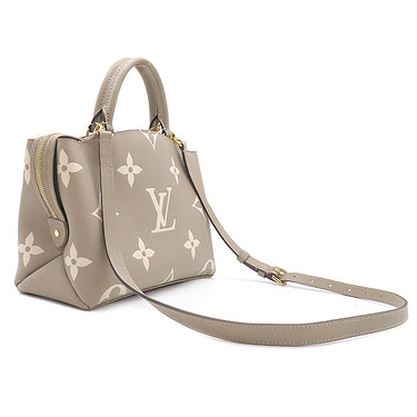 ルイヴィトン LOUIS VUITTON プティ パレ PM M58914 トゥルトレール クレーム モノグラムアンプラント バイカラー モノグラムアンプラント 2WAYバッグ ゴールド金具 ハンドバッグ
