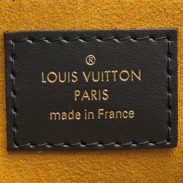 ルイヴィトン LOUIS VUITTON オンザゴー M45595 ノワール モノグラムアンプラント 2WAYバッグ ゴールド金具 黒 ハンドバッグ ショルダー
