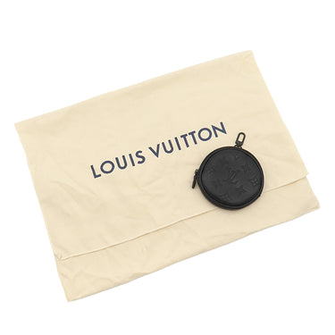 ルイヴィトン LOUIS VUITTON デュオ スリングバッグ M26730 ブラック レザー モノグラムシャドウレザー ボディバッグ ブラック金具 ショルダーバッグ 黒