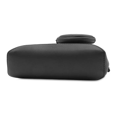 ルイヴィトン LOUIS VUITTON デュオ スリングバッグ M26730 ブラック レザー モノグラムシャドウレザー ボディバッグ ブラック金具 ショルダーバッグ 黒