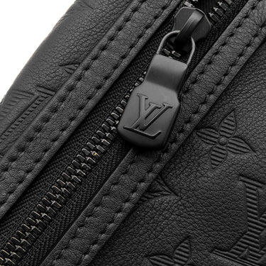 ルイヴィトン LOUIS VUITTON デュオ スリングバッグ M26730 ブラック レザー モノグラムシャドウレザー ボディバッグ ブラック金具 ショルダーバッグ 黒
