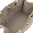 ルイヴィトン LOUIS VUITTON オンザゴー MM M45494 トゥルトレール×クレーム モノグラムアンプラント バイカラーモノグラムアンプラント トートバッグ ゴールド金具 グレー 肩掛け