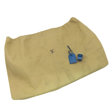 ルイヴィトン LOUIS VUITTON キーポル 50 M42965 トレドブルー エピレザー ボストンバッグ ゴールド金具 青 鍵・パドロック欠品
