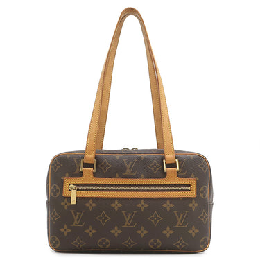 ルイヴィトン LOUIS VUITTON シテ MM M51182 モノグラム モノグラムキャンバス ショルダーバッグ ゴールド金具 茶 肩掛けバッグ