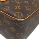 ルイヴィトン LOUIS VUITTON シテ MM M51182 モノグラム モノグラムキャンバス ショルダーバッグ ゴールド金具 茶 肩掛けバッグ