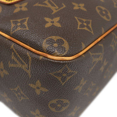 ルイヴィトン LOUIS VUITTON シテ MM M51182 モノグラム モノグラムキャンバス ショルダーバッグ ゴールド金具 茶 肩掛けバッグ