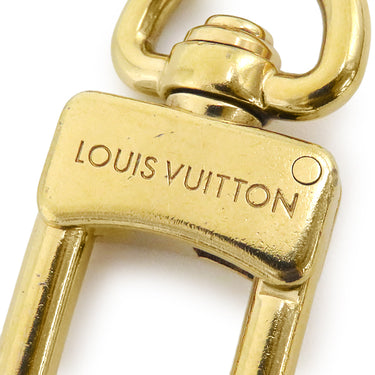 ルイヴィトン LOUIS VUITTON キーホルダー ブルーミング フラワー M63084 モノグラム×ピンク モノグラムキャンバス レザー メタル キーリング ゴールド金具 バッグチャーム 花