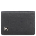ルイヴィトン LOUIS VUITTON オーガナイザー ドゥ ポッシュ M30283 ブラック タイガ カードケース シルバー金具 黒 名刺入れ
