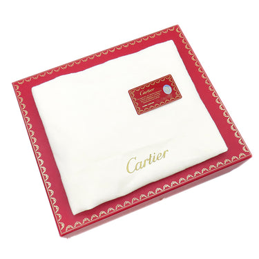カルティエ Cartier ハッピー バースデー L1000247 ボルドー レザー ハンドバッグ シルバー金具 赤 ドゥーブルC ロゴ 総柄