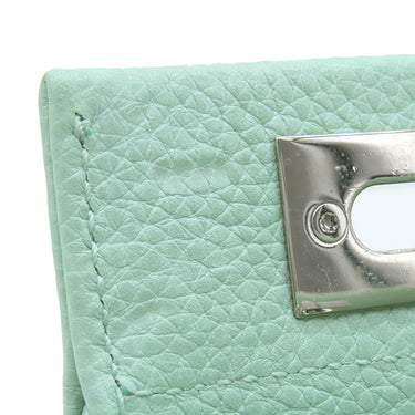 グッチ GUCCI ズゥミ スモール トップハンドルバッグ 569712 ミント レザー 2WAYバッグ シルバー金具 インターロッキングG ホースビット