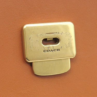 コーチ COACH ローグ トップハンドル シグネチャー ブラウン レザー ジャカード 天然スネークスキン 2WAYバッグ ゴールド金具 スネークスキン ジャカード