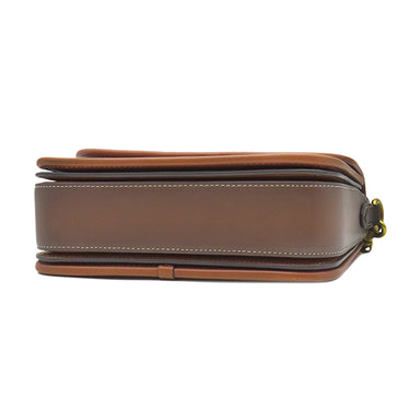 コーチ COACH ローグ トップハンドル シグネチャー ブラウン レザー ジャカード 天然スネークスキン 2WAYバッグ ゴールド金具 スネークスキン ジャカード