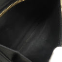 セリーヌ CELINE ミディアム ストラップウォレット 10B643 ブラック レザー 二つ折り財布 ゴールド金具 黒 ロゴ コンパクトウォレット