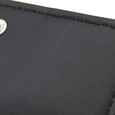 ボッテガヴェネタ BOTTEGA VENETA カセット ビジネスカードケース 755370VBWD38803 ブラック カーフ カードケース シルバー金具 名刺入れ マキシイントレチャート