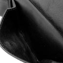 バレンシアガ BALENCIAGA MONACO BBロゴ コンパクト ウォレット ブラック レザー 二つ折り財布 シルバー金具 黒 小銭入れ