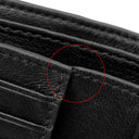バレンシアガ BALENCIAGA MONACO BBロゴ コンパクト ウォレット ブラック レザー 二つ折り財布 シルバー金具 黒 小銭入れ