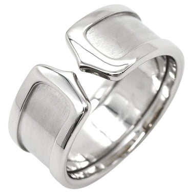 カルティエ Cartier C2リング ホワイトゴールド K18WG #62(JP22) リング 指輪 Cドゥ 2C 750WG 18K 18金 21.5号