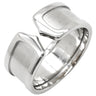 カルティエ Cartier C2リング ホワイトゴールド K18WG #62(JP22) リング 指輪 Cドゥ 2C 750WG 18K 18金 21.5号