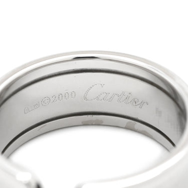 カルティエ Cartier C2リング ホワイトゴールド K18WG #62(JP22) リング 指輪 Cドゥ 2C 750WG 18K 18金 21.5号