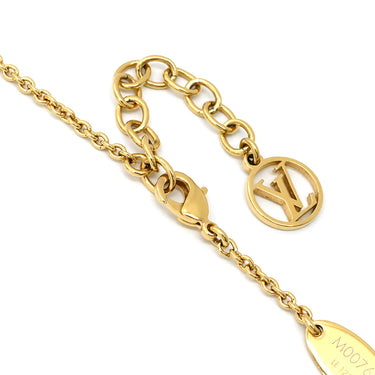 ルイヴィトン LOUIS VUITTON ブラスレ LV エクリプス M00761 ゴールド メタル ブレスレット LVサークル LVイニシャル