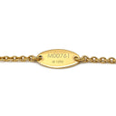 ルイヴィトン LOUIS VUITTON ブラスレ LV エクリプス M00761 ゴールド メタル ブレスレット LVサークル LVイニシャル