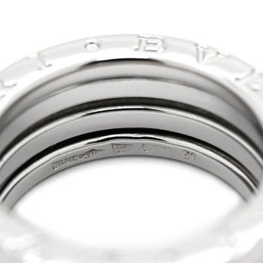 ブルガリ BVLGARI ビーゼロワン B-zero1 2バンドリング ホワイトゴールド K18WG #51(JP11) リング 指輪 750 18金 18K WG 10.5号