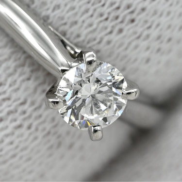 カルティエ Cartier ソリテール 1895 プラチナシルバー Pt950 ダイヤモンド #49(JP9) リング 指輪 ダイヤモンド ブリリアントカット 立爪 8.5号