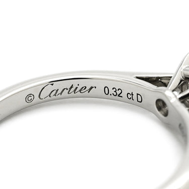 カルティエ Cartier ソリテール 1895 プラチナシルバー Pt950 ダイヤモンド #49(JP9) リング 指輪 ダイヤモンド ブリリアントカット 立爪 8.5号