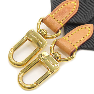 ルイヴィトン Louis Vuitton モノグラムリバース ショルダー J02522 ブラック キャンバス モノグラムリバースキャンバス ショルダーストラップ ゴールド金具 コインケース付