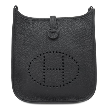 エルメス HERMES エヴリンTPM ロング ブラック トリヨンクレマンス ショルダーバッグ シルバー金具 新品 未使用 2026年製 黒