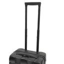 ボッテガヴェネタ BOTTEGA VENETA オデッセイ キャビン 822479V5AO18803 ブラック ポリカーボネート レザー キャリーバッグ シルバー金具 イントレチャート 機内持ち込み