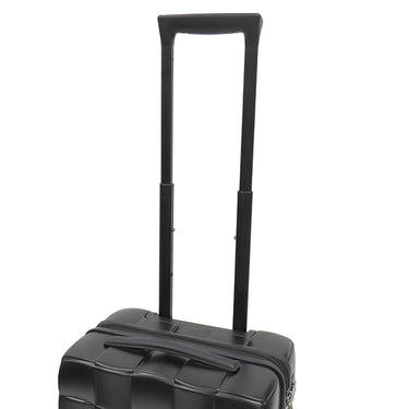 ボッテガヴェネタ BOTTEGA VENETA オデッセイ キャビン 822479V5AO18803 ブラック ポリカーボネート レザー キャリーバッグ シルバー金具 イントレチャート 機内持ち込み