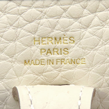 エルメス HERMES エヴリンTPM ロング クレ トリヨンクレマンス ショルダーバッグ ゴールド金具 新品 未使用 2026年製 オフホワイト