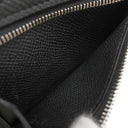 エルメス HERMES ベアン コンビネ ブラック ヴォーエプソン 三つ折り財布 ブラック金具 ソーブラック モノクローム